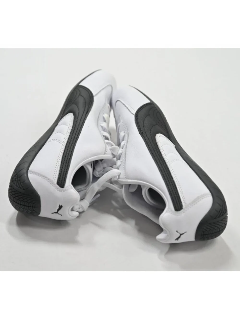 Puma Speedcat Leather Sneakers 403574-02 in Puma White Puma Black